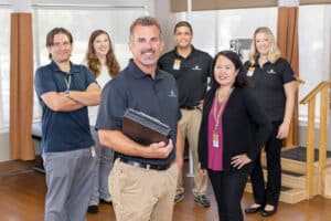 Therapists and employees at Whitney Oaks